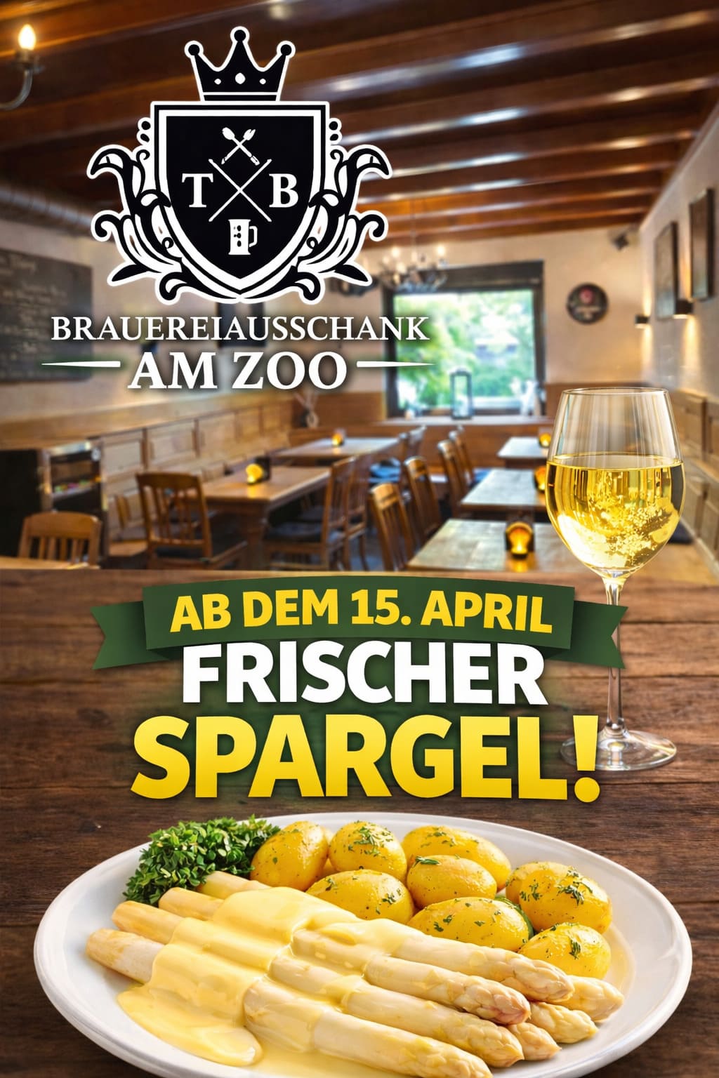 Spargelsaison im Tim's BaZ
